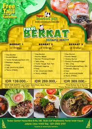 Check spelling or type a new query. Paket Buka Puasa Berkat Berbuka Hemat Dapur Buntut Pik Dapur Buntut Pik
