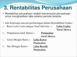 Hubungan antara laba dengan investasi modal, yang disebut pengembalian atas investasi modal atau pengembalian atas investasi (return on investment) merupakan ukuran kinerja perusahaan yang diakui secara luas. Kelompok 1 Anggota Estingtyas Ppt Download