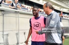 Elhadji Malick Seck of Girondins de Bordeaux during the National 2... News  Photo
