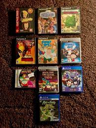 Video game collection of games based on adult animated series other than  The Simpsons. I did a separate post on them. Hope you enjoy! : r/videogames