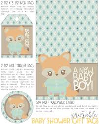 Fox hat and diaper cover. Free Printable Baby Shower Gift Tags Frugal Mom Eh