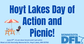 Hoyt Lakes Day of Action and Barbeque!