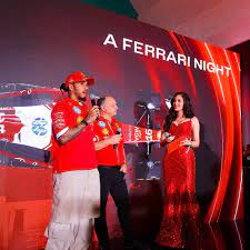 WHEN TWO WORLDS COLLIDE 🏎️👑 F1 star Lewis Hamilton meets Miss Universe  2018 Catriona Gray as the Filipina beauty queen hosts Ital Auto's Ferrari  Night, wearing a gown reminiscent of her iconic “
