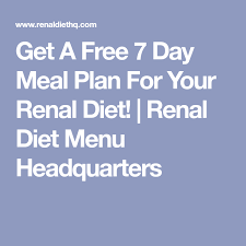 Including more soy foods, like edamame, into your food plan may help lower cholesterol. A Free Diabetic Renal Diet Meal Plan Reandiethq Com Renal Diet Foods Healthy Eating Sample Menu Meal Plans Tera Dano