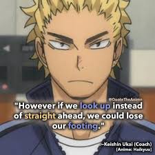 Making itself known like popular sports anime: Anime Quotes Haikyuu Funny