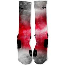 Red Storm Customized Nike Elite Socks In 2019 Nike Socks
