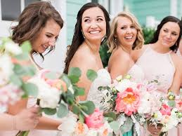Silk cascade turquoise coral and ivory bridal bouquet these pictures of this page are about:turquoise and coral wedding bouquets. Cheery Turquoise Wedding On The Eastern Shore Tidewater And Tulle Coastal Virginia Wedding Blog And Magazine