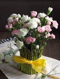Asparagus Flower Vase Turnip The Oven Recipe Flower Vases Flowers Flower Arrangements