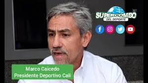 Estamos muy contentos, pero no es momento de celebrar" Marco Caicedo,  Presidente de Deportivo Cali