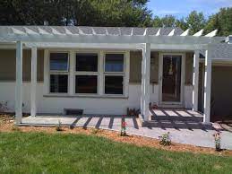 Front Entrance Pergola House Front Porch Front Porch Pergola Entrance Pergola