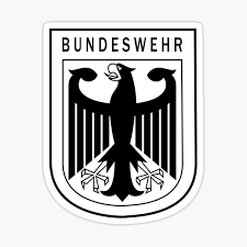 Bundeswehr, logo, insignia, bundeswehr logo, bundeswehr insignia, iron cross, tutonic order, black and white cross, germanic cross, german. Bundeswehr Stickers Redbubble