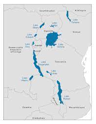 It is on the border between zambia and zimbabwe and is part of the zambezi river. African Great Lakes Wikipedia