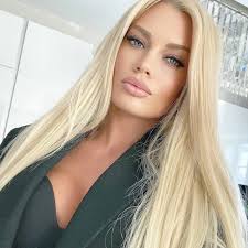 ♥️ 22” 613 PLATINUM BLONDE STRAIGHT Lace Front Wig *NWT*💖