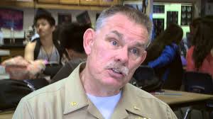 Lieutenant Commander Visits High School Pre-Med Club