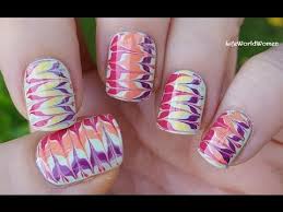 Toothpick Nail Art 16 Super Colorful Drag Marble Nails Youtube Toothpick Nail Art Marble Nails Tutorial Marble Nail Designs