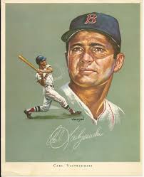 8 X 10 1969 Photo Cards w/Carl Yastrzemski & 5 Other Red Sox VG/EX by J  Wheeldon