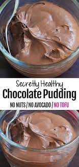 Easy Chocolate Pudding Healthy Snack Recipe Healthy Chocolate Pudding Recipe Healthy Chocolate Pudding Healthy Dessert Recipes