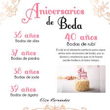 Significado de bodas de casamento, aniversário de casamento, bodas de ouro, bodas de prata, bodas de 40 anos. Elisa Hernandez 40 Anos De Matrimonio Se Dicen Facil Pero Son Una Larga Aventura Junto Al Amor De Tu Vida Y Se Debe Celebrar En Grande Aniversario Rubi Bodas