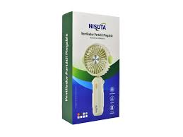 Ventilador Portatil Plegable con Bateria Recargable Nisuta (NSFANUP2)