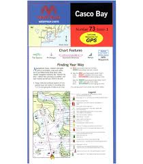 Maptech Casco Bay Waterproof Chart