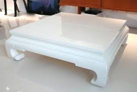 Glass different colors and sizes are space age vintage white coffee table with glass top, circa 1970. Scavenger Chinoiserie White Lacquer Coffee Table For 350 Funky Home Decor Coffee Table Home Decor