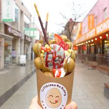One scoop of ice cream and two toppings your choice. 6 Great Spots For Bubble Waffles And Ice Cream In Montreal Montreall Commontreall Com