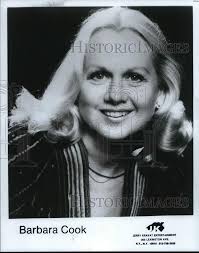 1982 Press Photo Singer Barbara Cook