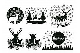 Download Winter Wonderland Christmas Silhouette Scene Novocom Top