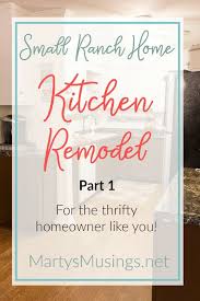 small ranch home kitchen remodel: the