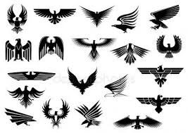 Heraldic Eagles Falcons And Hawks Set Stock Vector Sponsored Falcons Eagles Heraldic Hawks Ad Kartal Cizimler Eagles