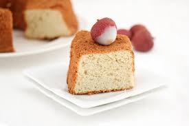 Lychee Chiffon Cake Recipe Chiffon Cake Food Baking