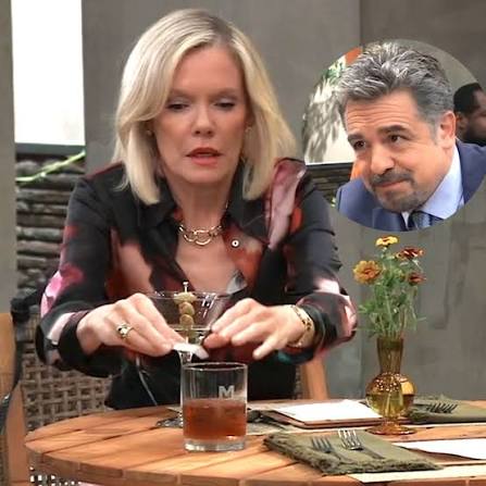 GeneralHospital's Ava just dumped Drew's drug into Brennan's drink, so will  she be the one to kill Jack, even if accidentally? Read more in the  comments.