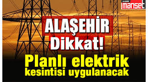 Tüm fikri mülkiyet hakları gediz elektrik perakende satış a.ş. Alasehir Ve Sarigol De Planli Elektrik Kesintisi Yapilacak Yasam Alasehir Haberleri