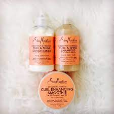 Sheamoisture Curly Hair Coconut Hibiscus Products I Bought The Conditioner The Curl Enhancin Curly Hair Styles Shea Moisture Products Thick Curly Hair