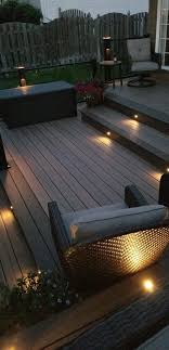 Timbertech under rail light kit\\\\ncleverly installed inside the top rail between the balusters, timbertech led under rail lights are practically unseen and bring a soft and warm light that shines downward keeping the bulbs from falling directly into the line of sight. Elite Decks Gallery