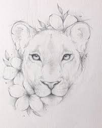 It can be an equally powerful symbol of strength, protection, and loyalty. 48 9 Mil Me Gusta 260 Comentarios Cristina Luengo Cluengoart En Instagram Lioness Swipe Animal Drawings Lion Sketch Female Lion Tattoo