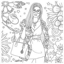 Pin On Fashion Coloring Pages For Adults