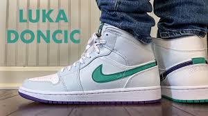 Luka doncic shoes for 2021. Luka Doncic Jordan 1 Mid Pregame Pack Mindfulness Review And On Feet Youtube