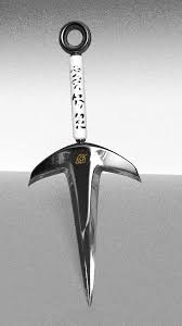 Naruto minato namikaze kunai headband ring 3 set silver red cosplay japan. Blend Swap Minato Kunai