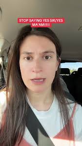 Stop Using Sir and Maam