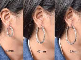 All the materials used in this video are listed below how to make simple hammered large silver teardrop hoop earrings | summer chunky hoop earrings these. Chunky Lightweight Hoop Earring Hollow Tube Hoop Earring Thick Silver Hoop Chunky Lightweight Hoo Hoop Earrings Big Hoop Earrings Large Hoop Earrings