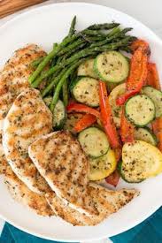 Grilled Garlic And Herb Chicken And Veggies Recipe Chicken And Veggie Recipes Healthy Eating Food