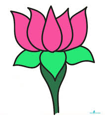 Draw a curved loop also at the bottom of the oblong. How To Draw Lotus Easy Step By Step Guide