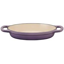 Le Creuset Signature Provence Enameled Cast Iron 0 63 Quart Oval Baker Review Creuset Cooking Area Le Creuset Cookware