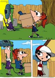 Gender Bent Pnf By Isuzu9 On Deviantart Phineas And Ferb Phineas And Ferb Memes Phineas And Isabella