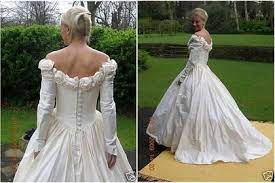 Ebay Potw Raw Silk And Roses Medieval Wedding Dress Silk Wedding Dress Wedding Dresses
