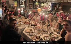 Rather than going out and buying invitation cards that could end up being expensive and not all that customizable it might be ideal to make your. Kareena Kapoor Saif Ali Khan Soha And Kunal Kemmu Enjoy Lavish Christmas Eve Dinner Pics Inside Ndtv Food