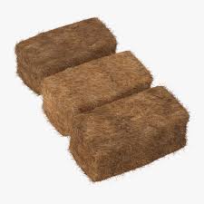 Squared Hay Bale 02 3d Model Ad Hay Squared Bale Model Hay Bales Wooden Toy Barn Baling