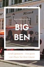 Sonnenschirm Big Ben Hotellerie