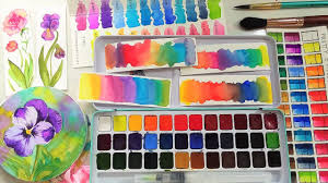 I drove to the other cheapest place to buy paint…walmart. Wow Cheap Paint Pretty Excellent Watercolor Set Of 36 Review Youtube